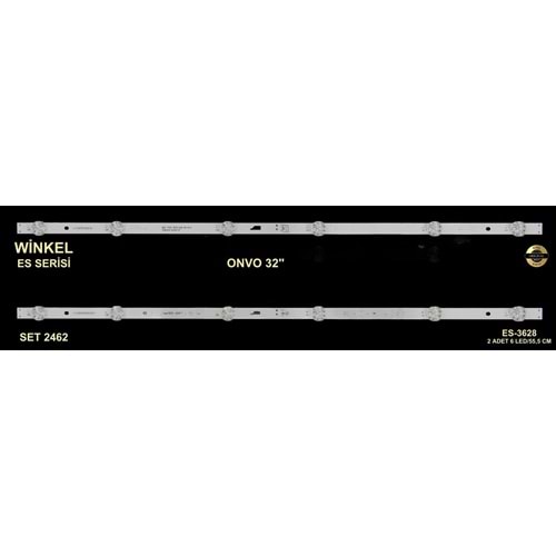 Onvo Tv LED BAR 32 inç 2li takım 2x55,5cm 6 mercek 284431-M7