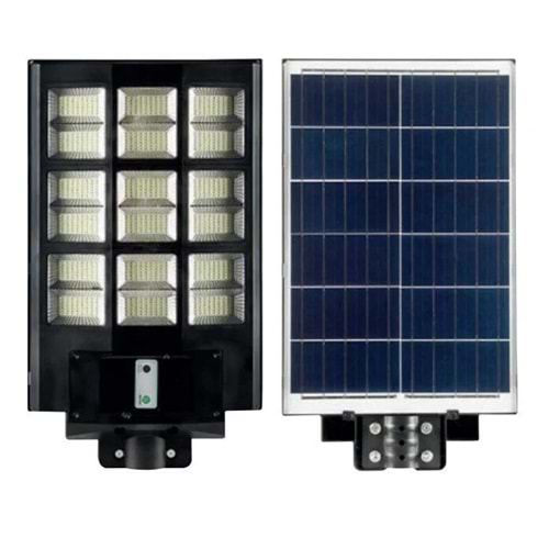 Horoz Grand XL-900 900W 6400K Beyaz Işık Led Solar Sokak Lambası (Sensörlü+Kumandalı) 314036