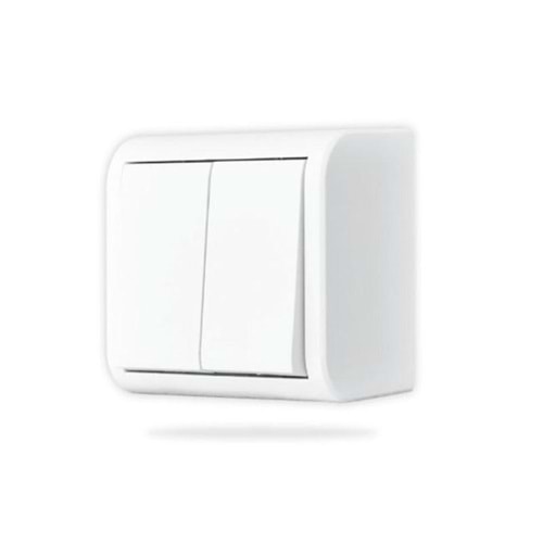 Sıva üstü İkili Anahtar 321021