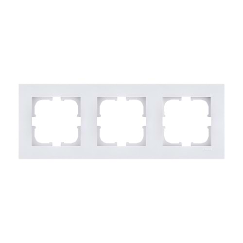 EXEN KARELL BEYAZ Üçlü Çerçeve 200-010000-103 321058