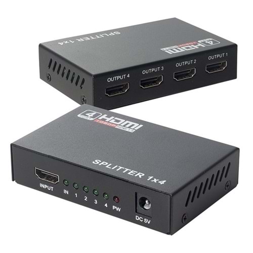 Rewel 4 Port 1080P HDMI Dağıtıcı RW 12080 415002