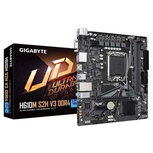 GIGABYTE H610M S2H V3 DDR4 3200MHZ M.2 HDMI MATX 1700P