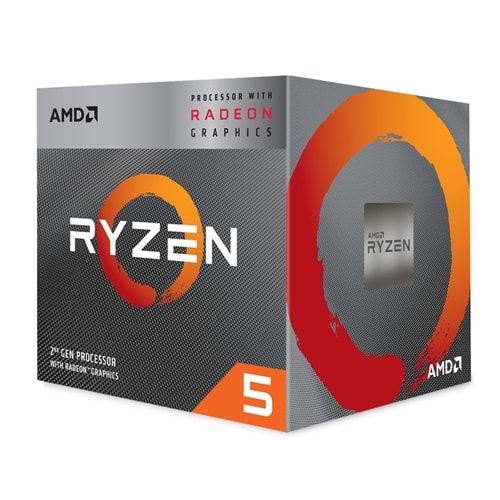 AMD RYZEN 5 3400G 3.70GHZ 6MB AM4 FANLI