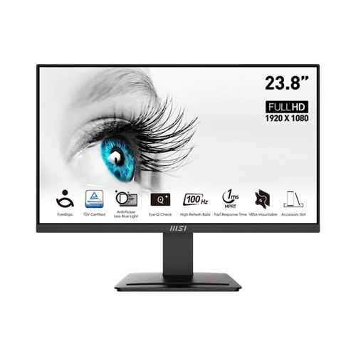 MSI 23.8" PRO MP2412 1920x1080 (FHD) FLAT VA 100HZ