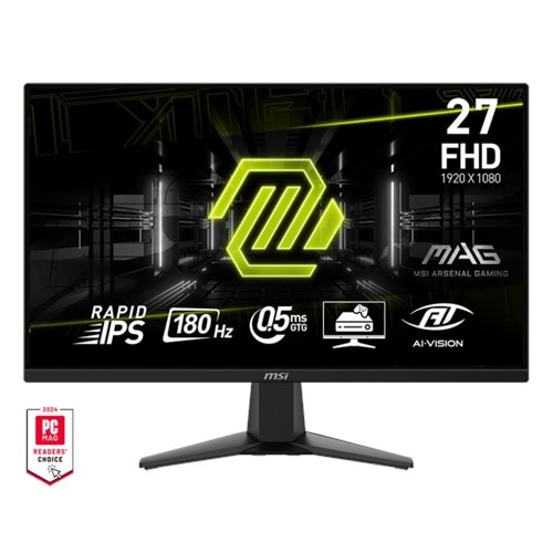 MSI 27" MAG 275F 1920X1080 (FHD) 16:9 FLAT RAPID