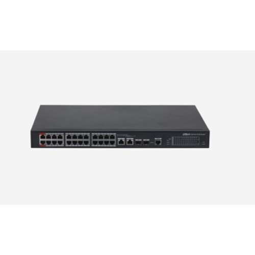 DAHUA PFS4226-24ET-240 24 PORT 24XFE-2GE-2SFP 240W YÖNETİLEBİLİR POE SWİTCH