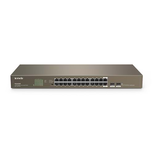 TENDA TEG1024F 24PORT 2SFP 10/100/1000 GIGABIT SWITCH