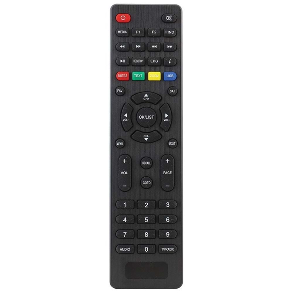 Korax IP Plus HD Uydu Alıcı Kumandası 121115-B13