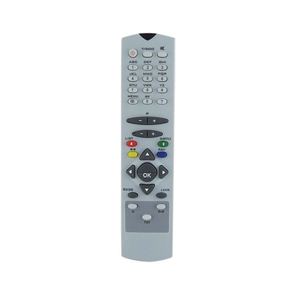 Vestel Regal 4000-4100-5840 Serisi Teletextli Uydu Kumandası 121241-E2