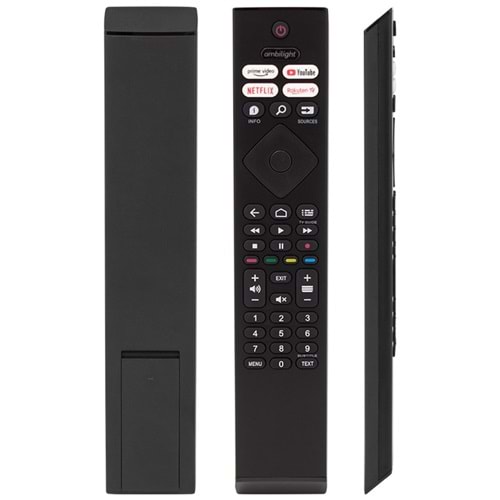 Philips Ambilight Netflix-YouTube-Prime Video-Rakuten Tv Tuşlu Lcd Led Tv Kumandası 122020