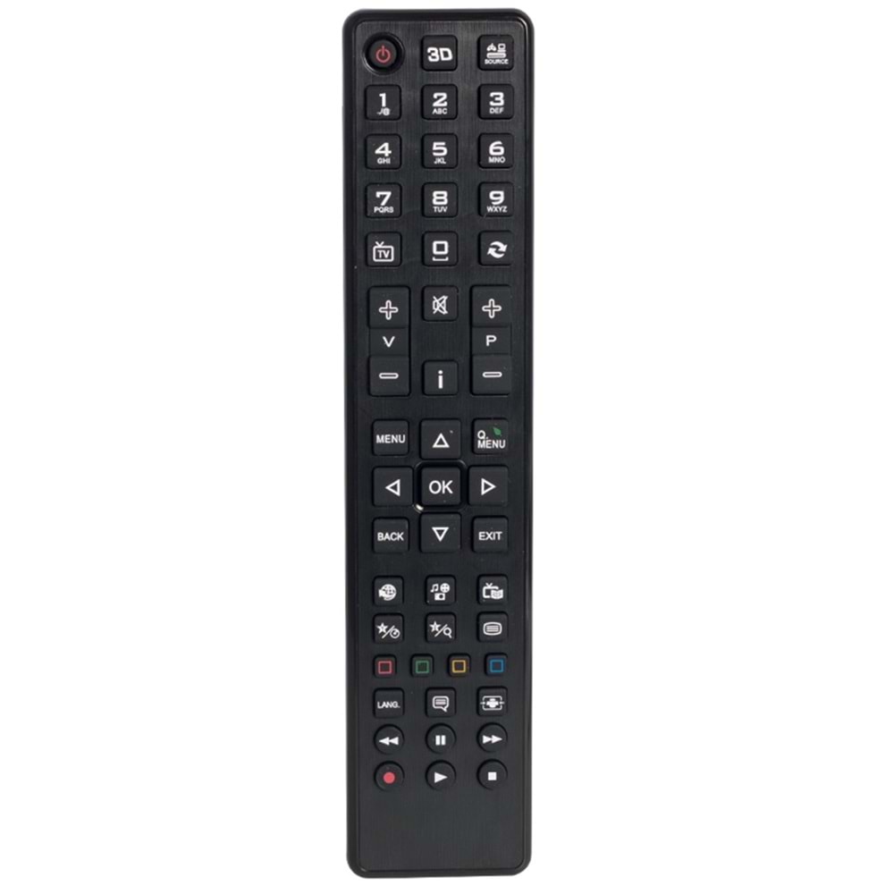 Vestel Lcd-Led 3D'li Tv Kumandası 4553 123010-U6