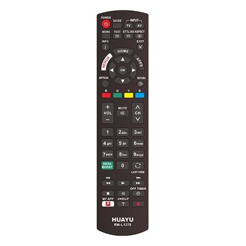 Panasonic RM-L1378 Lcd Led Netflix Tuşlu Kumanda 123085-Y22