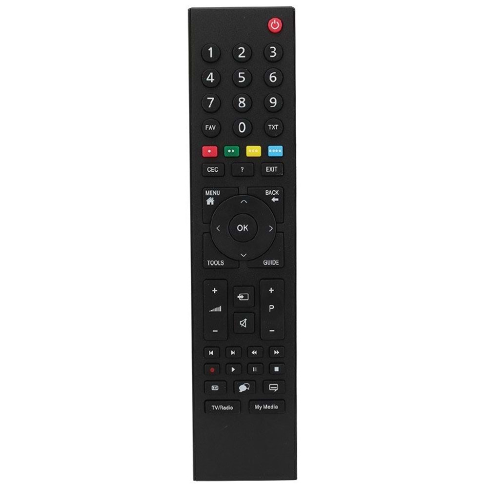 Arçelik - Beko Media Tuşlu Lcd Tv Kumandası 123093-V12V13