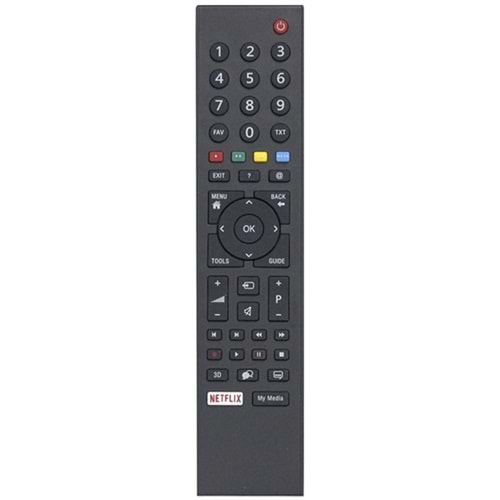 ARÇELİK BEKO NETFLIX TUŞLU LCD-LED TV KUMANDASI 123167-V16