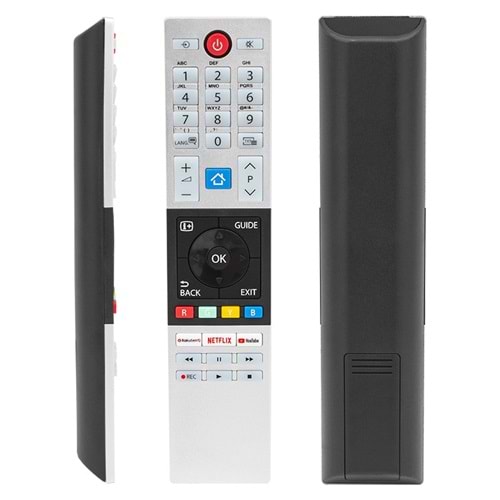 TOSHIBA CT-8528 NETFLIX-YOUTUBE-RAKUTEN TV TUŞLU LCD-LED TV KUMANDA 123198