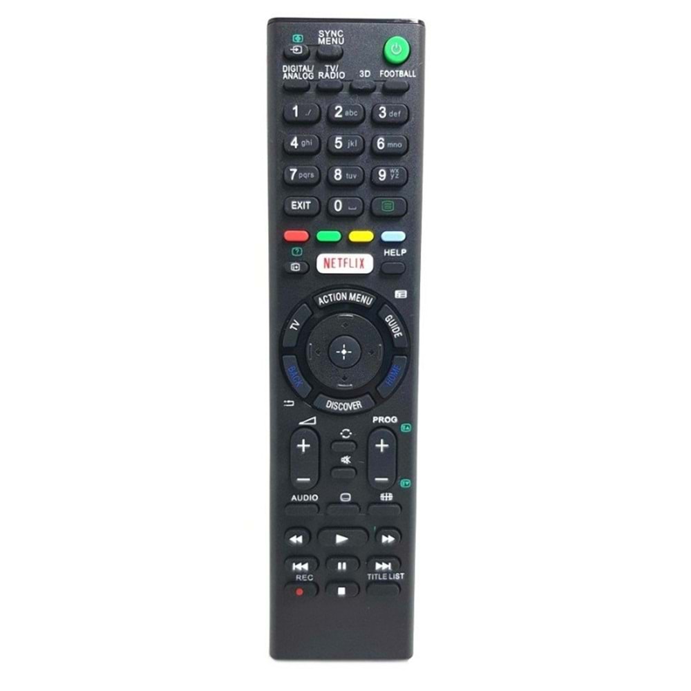 Sony Rmt-Tx100D NETFLIX 3D Smart LED TV Uyumlu Kumandası (11551) 123213