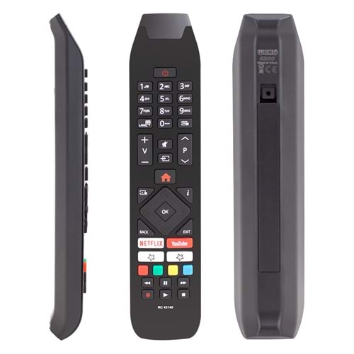 Vestel RC 43140 H0297A Netflix-Youtube Tuşlu Tv Kumandası 124082