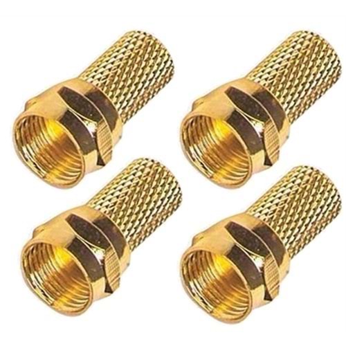 100 ADET ALTIN RENGİ GOLD F KONNEKTÖR 180036