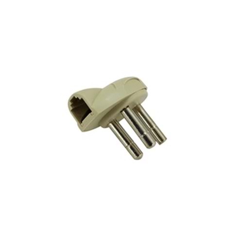 TELEFON PRİZ FİŞİ ( RJ11 ) TO 3 LÜ PRİZ ÇEVİRİCİ 241031