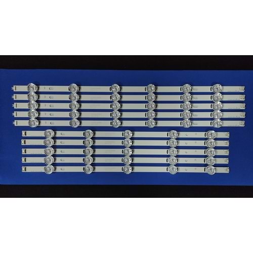 LG Tv LED BAR 10 lu takım A-5x55,1cm B-5x61,2cm uyumlu tv kodları 55LB652V, 55LB620V, 55LB580V, 55lb580, 55lb620, 55LB650V-ZN, 55LB630V-ZA, 55LB561V-ZE, 55LB629V-ZM, 55LB561V-ZC, 55LB552V-ZA, 55LB561U-ZE, 55LX530S- 55LB561 55LB 284128-B7