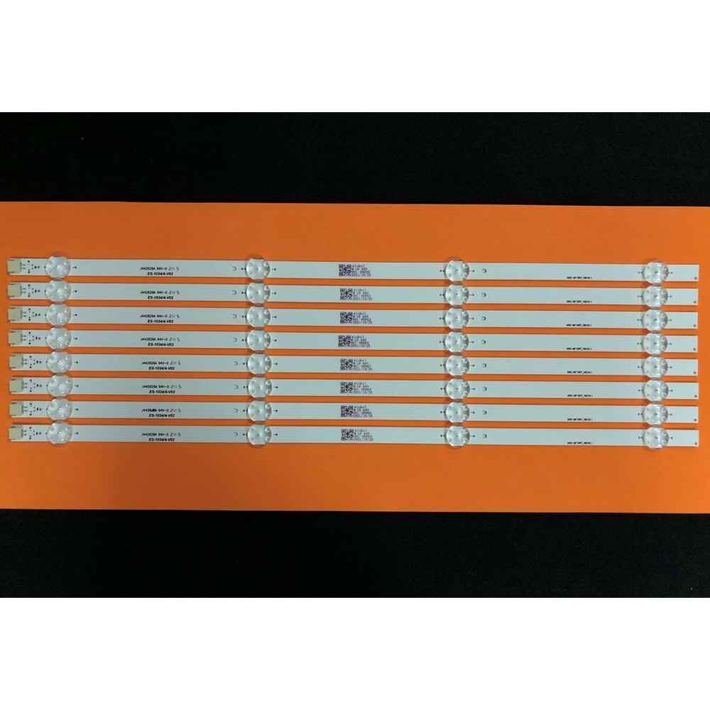 ARÇELİK BEKO ALTUS Tv LED BAR 8 li takım 8x49,6cm uyumlu tv kodları B49L 8740 5B 49VLX7730 SP , B49L8752 5S , A49L 8752 5S 284130-C13