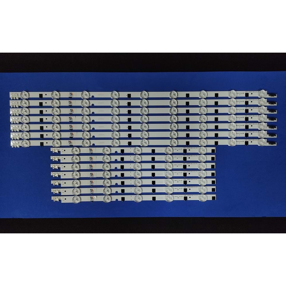 Samsung Tv LED BAR 42 inç 14 lü takım 7x34,6cm 7x55,5cm uyumlu tv kodları 284144-F3