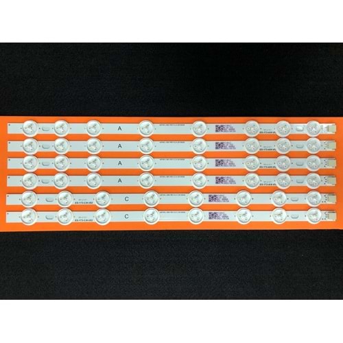 Vestel Regal Seg Hi-levelTv LED BAR 42 inç 6 li takım A-4x37,4cm C2x37,4cm uyumlu tv kodları 42HXT12U, LD42F7441S, 42PF3022 11MQ CBF2 037B, 11MQ CBF2 037B-A, LD42F7441S 42PF3022 42