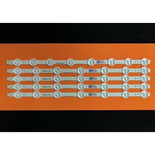 Vestel Regal Seg Hi-levelTv LED BAR 40 inç 5 li takım A-4x35,5cm B1x35,5cm uyumlu tv kodları 40NX600, 40FA3000, 40FA5050, 40FX210FM, 40FA5050 40R4010F, 40HL550, 40SD5200, 40NX590, 40SD5000, 40SD6100, 39FX410F, 40FA3000-40R2010 40FA5050 284161-E10