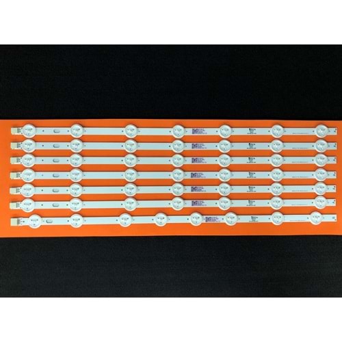 Vestel Regal Seg Hi-levelTv LED BAR 49 inç 7 li takım A-6x46cm B1x46cm uyumlu tv kodları 49FA5000 LED TV 282DLB/MB82S V10094699, VESTEL SMART 49FA7000 LED TV 282DLB/MB96 V10094979, VESTEL SMART 49FA7000 LED TV282DLB/MB95M V10095953, 284163-E14