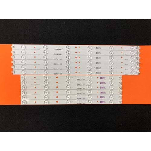 Philips Tv LED BAR 42 inç 12 li takım A6m-6x46,5cm B5m-6x37,3 cm uyumlu tv kodları 42PFL3208K/12, 42PFL3008T/60, 42PFL3018T/60, 42PFL3108K/12 42PFL3208K/12 , 42PFL3018 , 42PFL3008T/60 , 42PFL3018T/60 , 42PFL3108K/12 TPT420H2 , TPT420H2 284184-g17