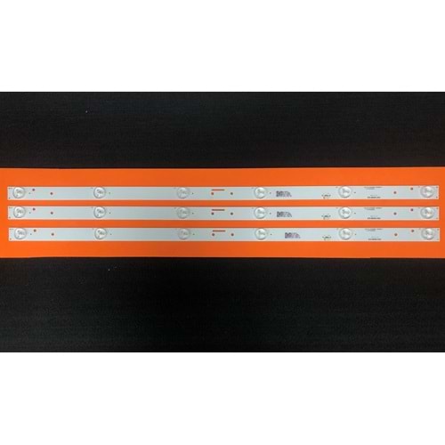 Yumatu Tv LED BAR 32 inç 3 lü takım 6m 3x57,6cm uyumlu tv kodları SJ.HL.D3200601-2835BS-F, YUMATU 32 LED BAR , JL.D32061235-017ES-F , SJ.HL.D3200601-2835BS-F , RH43-D3202X-06A , JL.D32061235-017HS-F, YUMATU 32