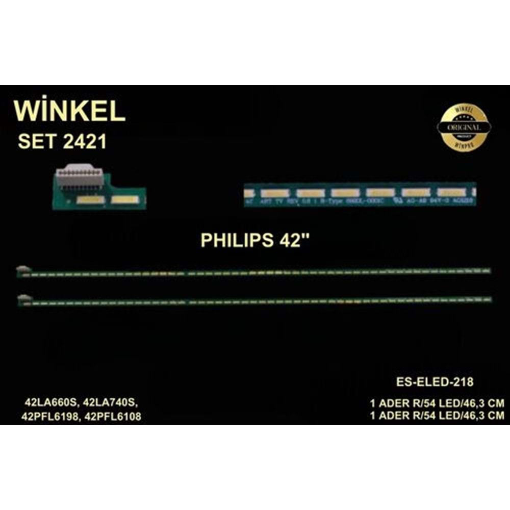 LG Philips Slim Led Bar 42 inç 2x46,3cm 54 Ledli Tv Led Bar 284374-W12