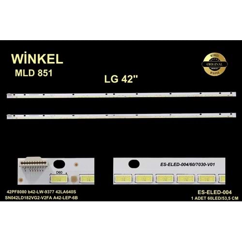 LG Slim Led Bar 42 inç 53,5cm 60 Ledli Tv Led Bar 284393-Z25