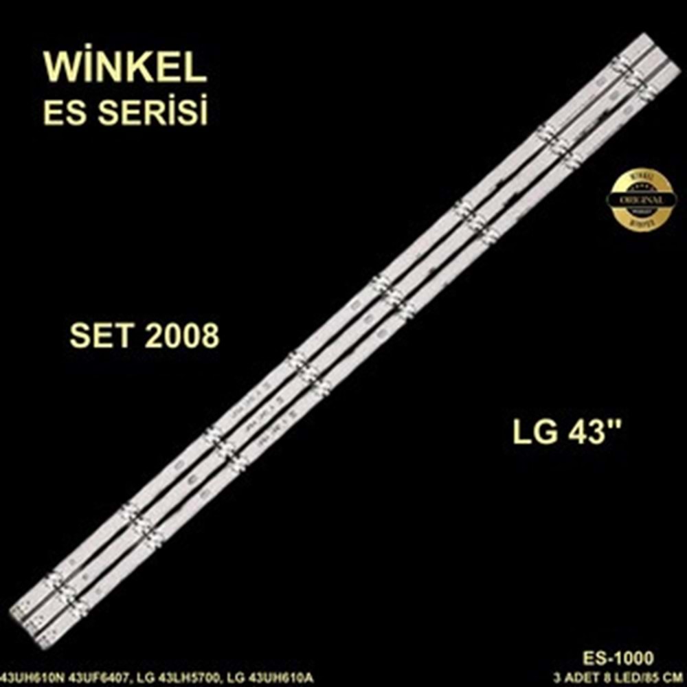 Lg Tv LED BAR 43 inç 3 lü Takım 3 X 85 CM 8 Mercek 284481-O16
