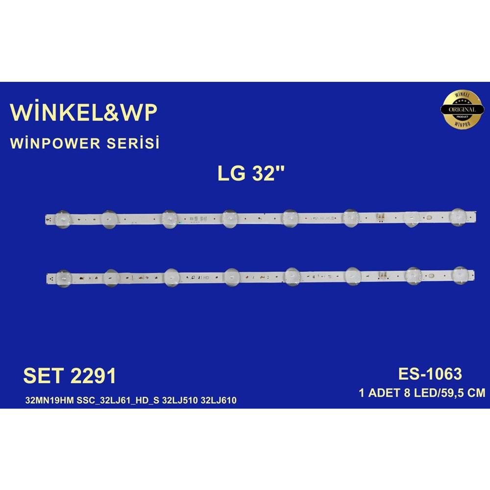 Lg Tv LED BAR 32 inç 2 Li Takım 2 X 59,5 CM 8 Mercek 284489-O24