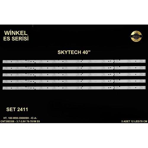Skytech Tv LED BAR 40 inç 4 Lu Takım 5 X 78 CM 12 Mercek 284557 - R17