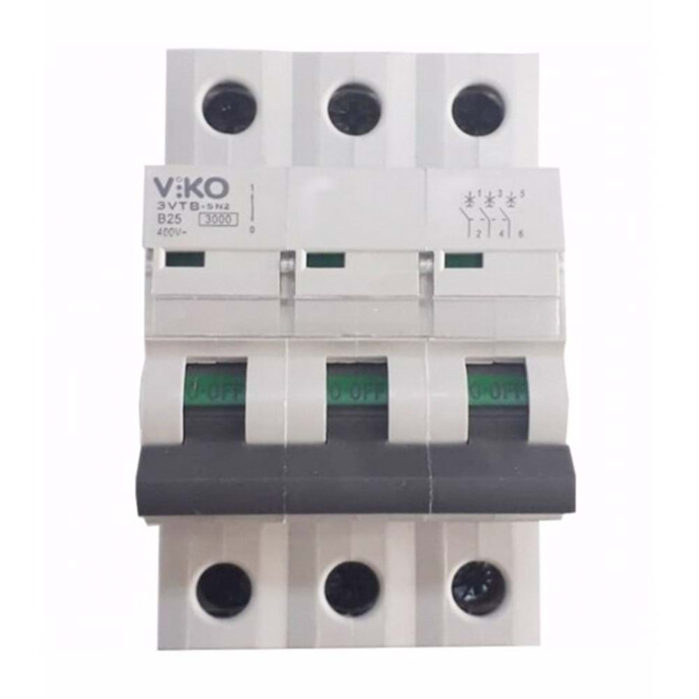 Viko Otamatik Sigorta 3VTB 3B25 25 Amper 342046