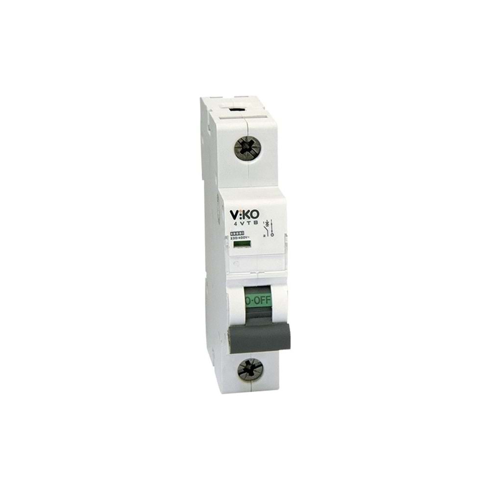 Viko 3VTB-1C63 C Tipi 1x63 Amper 3KA Otomatik Sigorta 342047