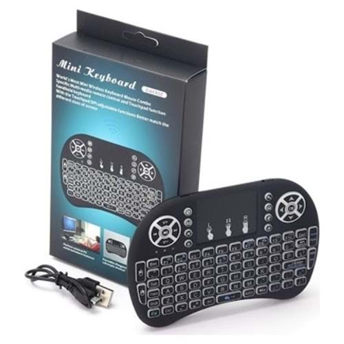 Platoon PL-391 Smart Tv Kablosuz Dokunmatik Mini Uzaktan Kumanda Klavye 411016