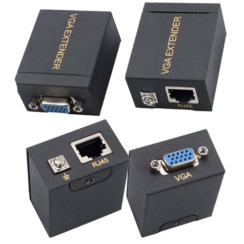 VGA CAT5-CAT6 60 Metre Extender Uzatıcı (17297) 414028