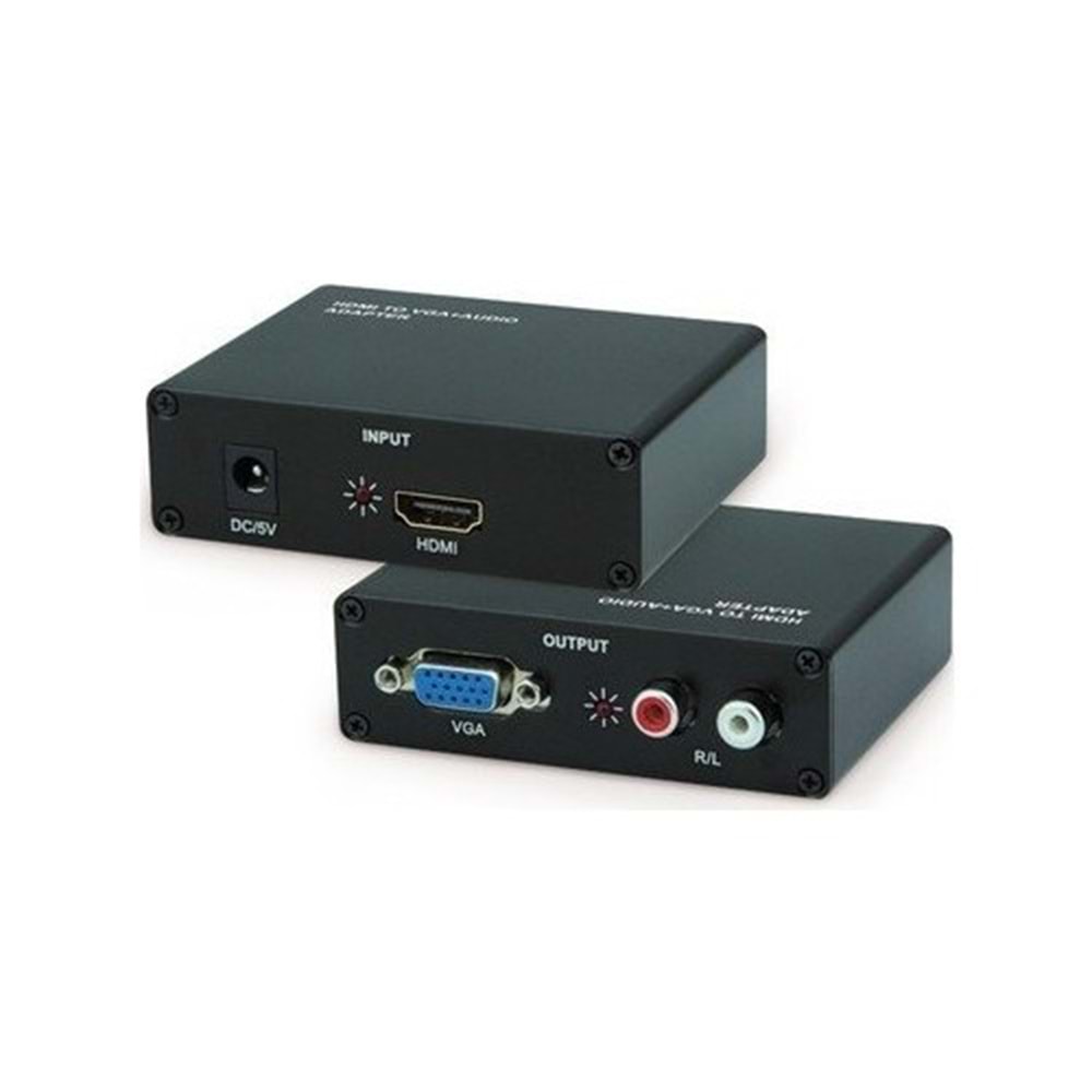 Platoon Hdmı To Vga +L/R Audio Çevirici Adaptör Pl-7277 415007