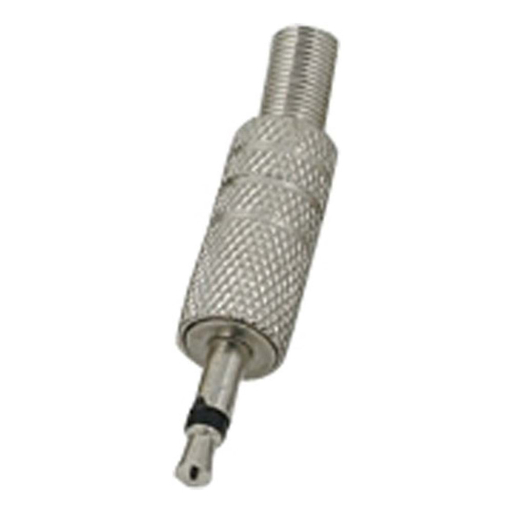 isotto 3,5 mm Mono Gümüş Metal Jack 631089