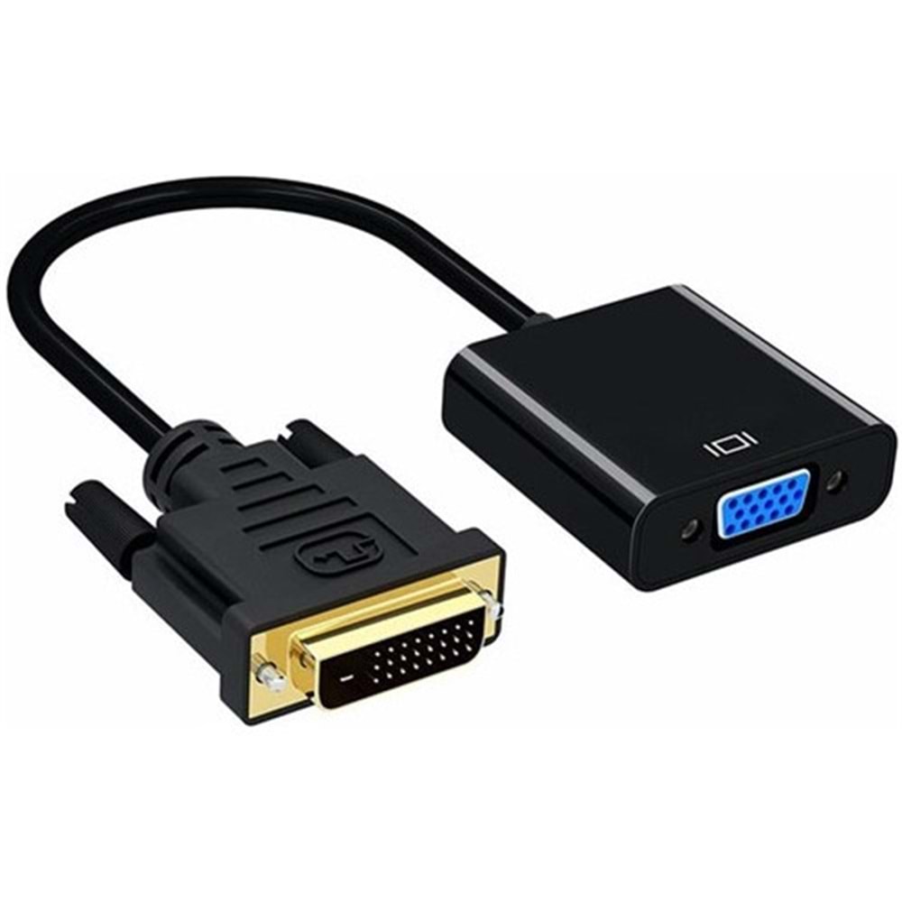 Rewel Dvı - D (24+1) To Vga Aktif Dönüştürücü Kablo (Dvı-D Erkek - Vga Dişi) 634018