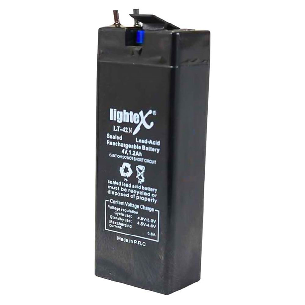 Lıghtex Lt-42n 4 Volt - 1.2 Amper Akü (35 X 22 X 90 Mm) 663051